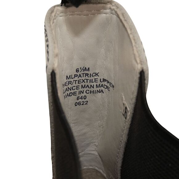 NWOB Marc Fisher ML Patrick White Chelsea Boots Chunky Lug Sole Women’s 6.5 - Picture 8 of 9